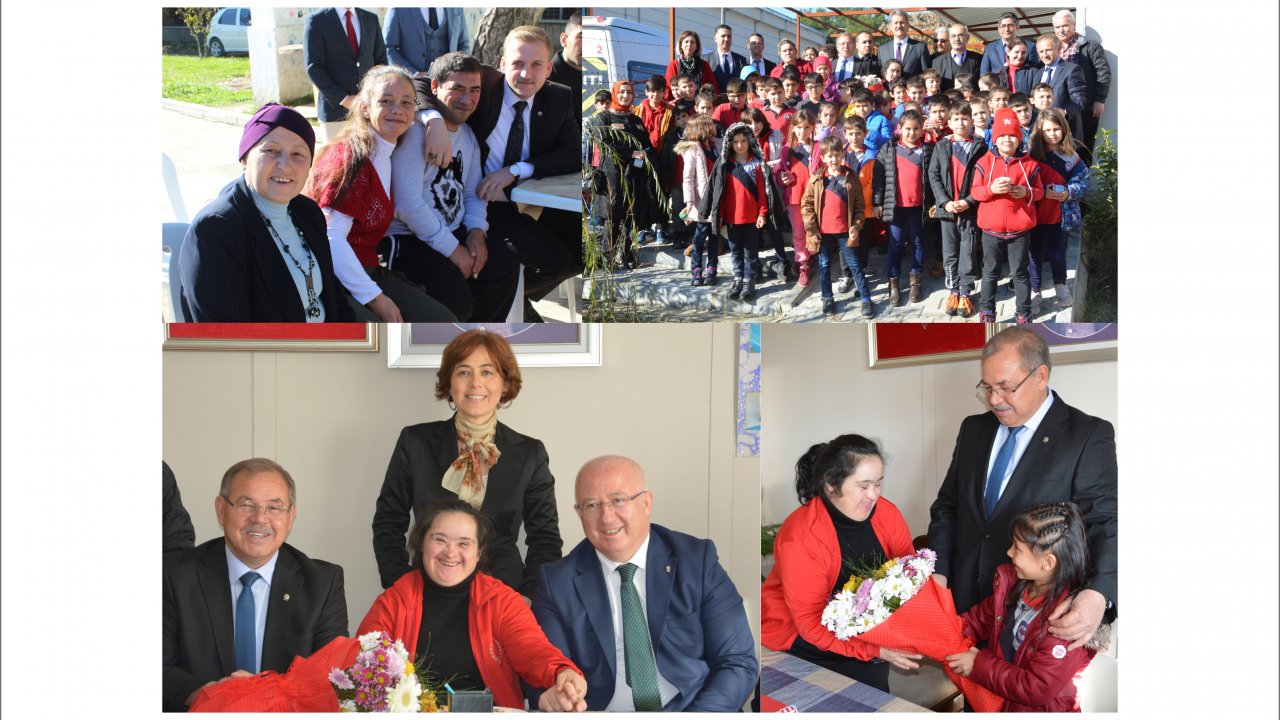 Engelliler, Derneklerinde Ziyaret Edildi