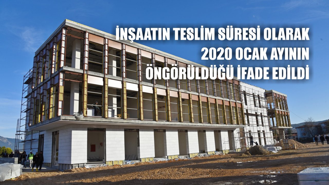 Teknopark İnşaatında İnceleme Yaptılar