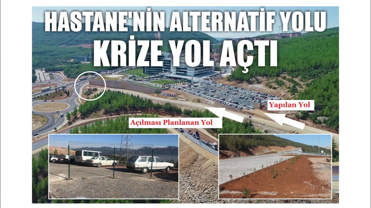 Hastane’nin Alternatif Yolu Krize Yol Açtı