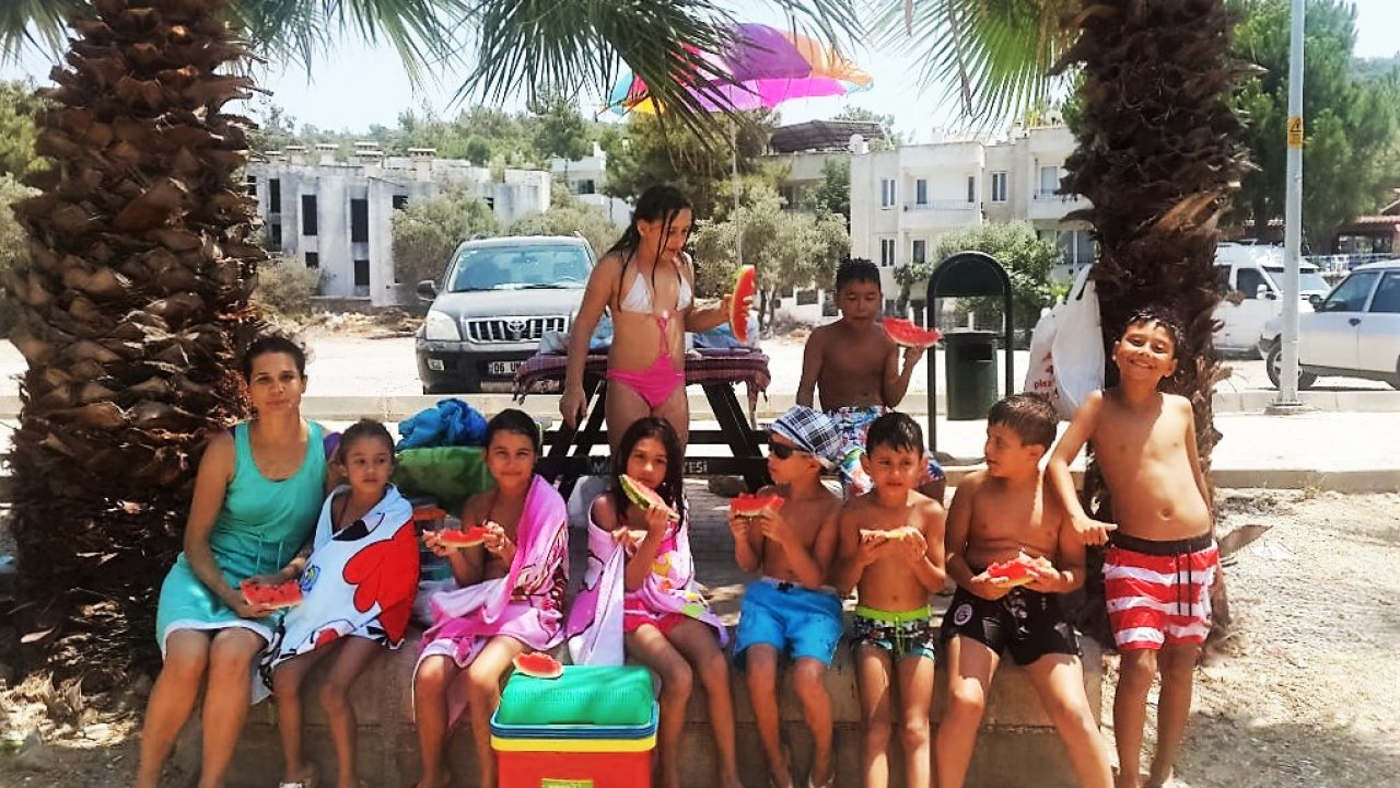 Öğrencilerin Deniz Keyfi