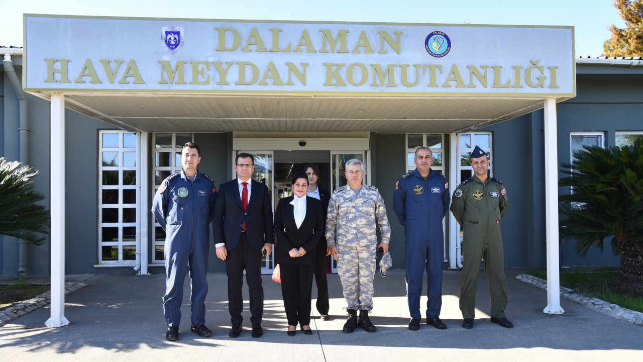 Vali Civelek, Dalaman’da Ziyaretlerde Bulundu