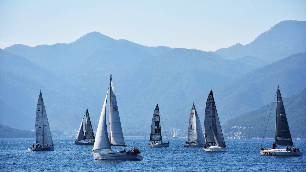 Marmaris'te Yat Yarışları Başladı