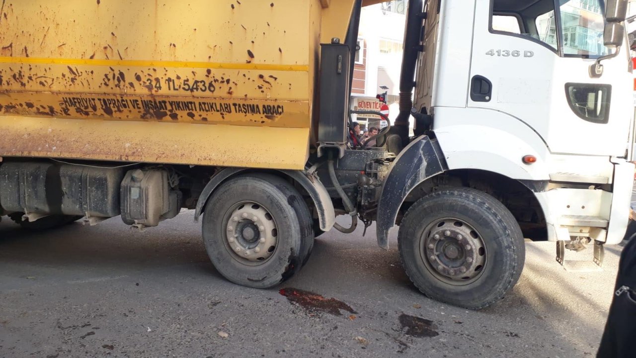 Hafriyat Kamyonu Küçük Kızı Ezdi