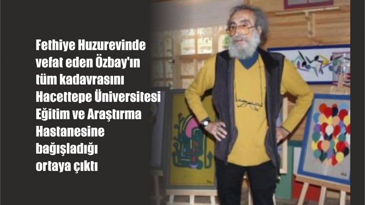 Huzurevi Sakini Bilgin Özbay Vefat Etti
