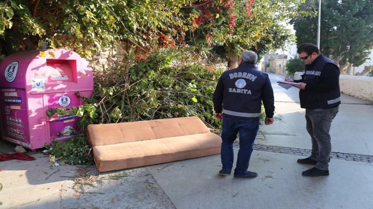Bodrum Belediyesi’nden Çevre Kontrolü