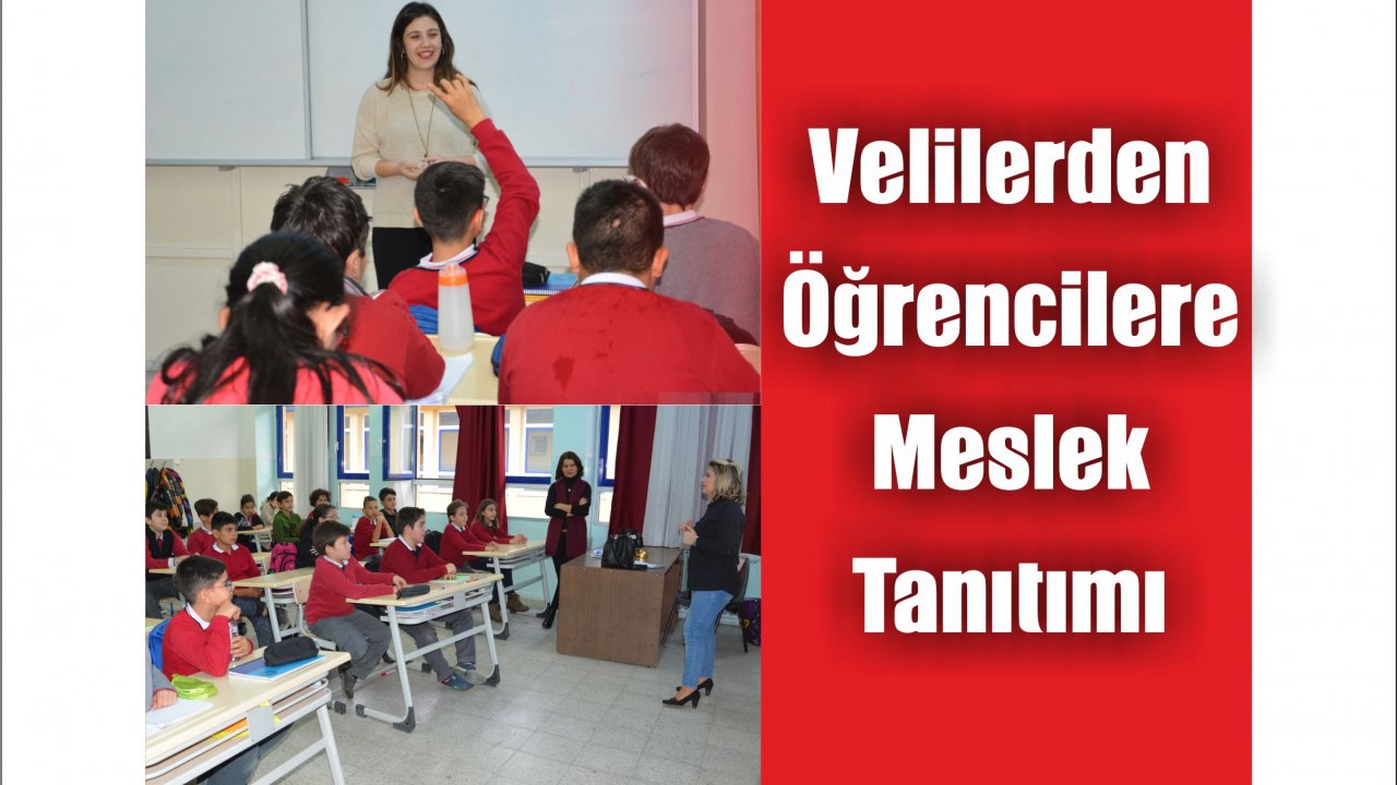 Öğrenciler, Velilerden Meslek Öğreniyor