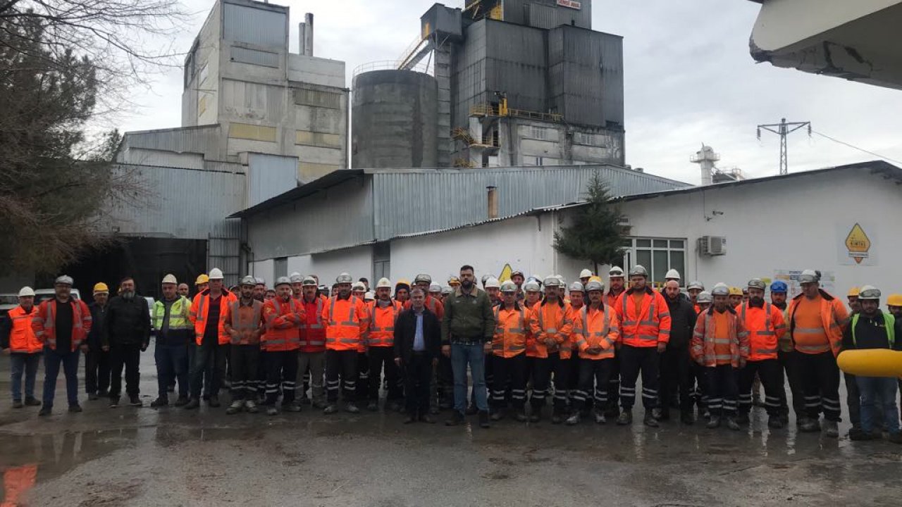 Kireç Sanayi Çalışanları “Bu Oyunu Bozun Biz İş, Aş Ve Ekmek İstiyoruz”