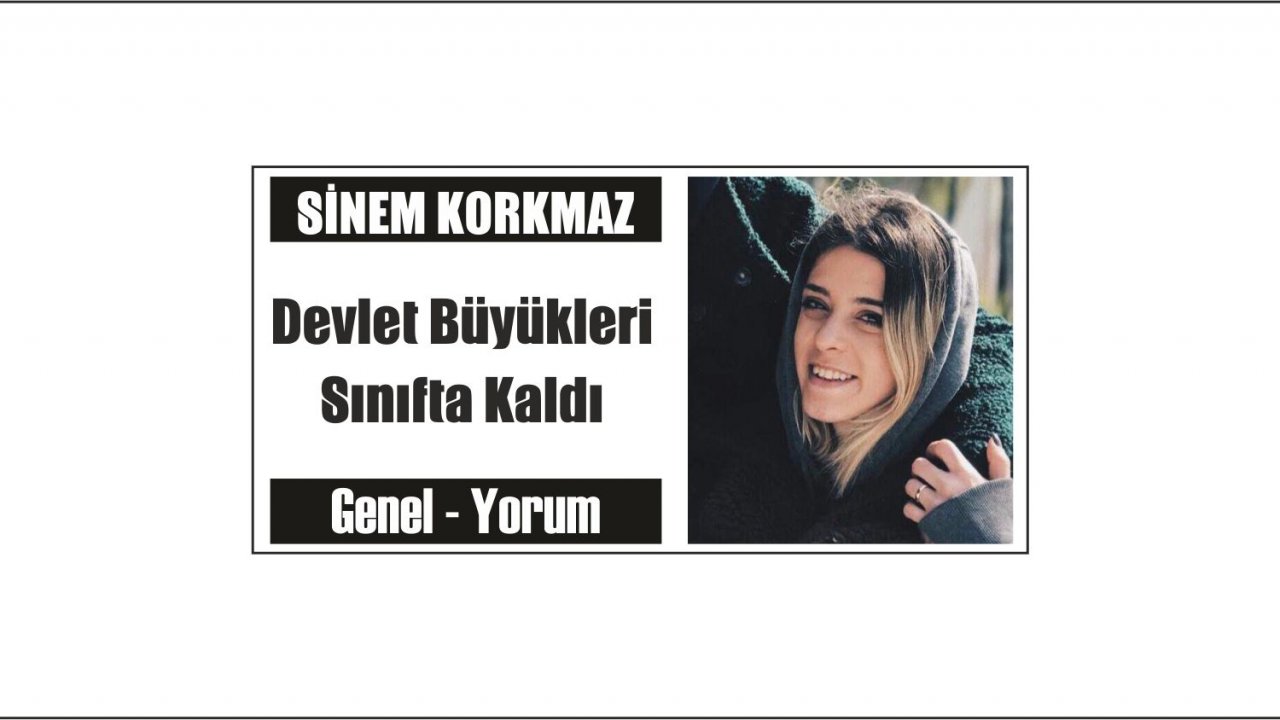 Devlet Büyükleri Sınıfta Kaldı