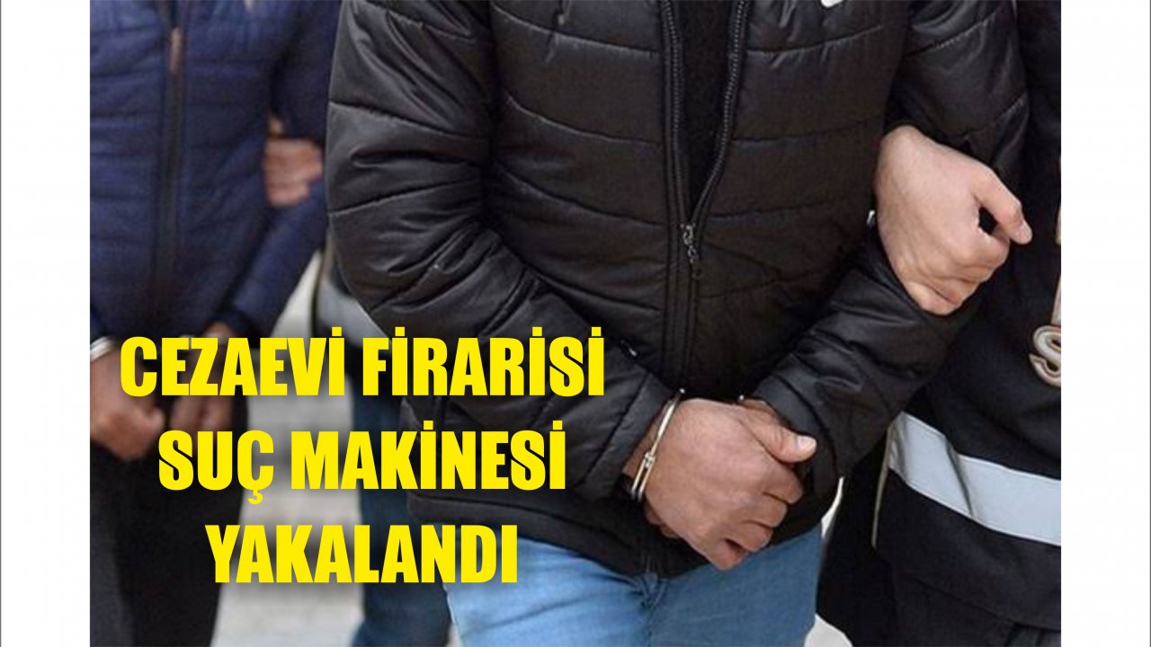 Suç Makinesi Yakalandı