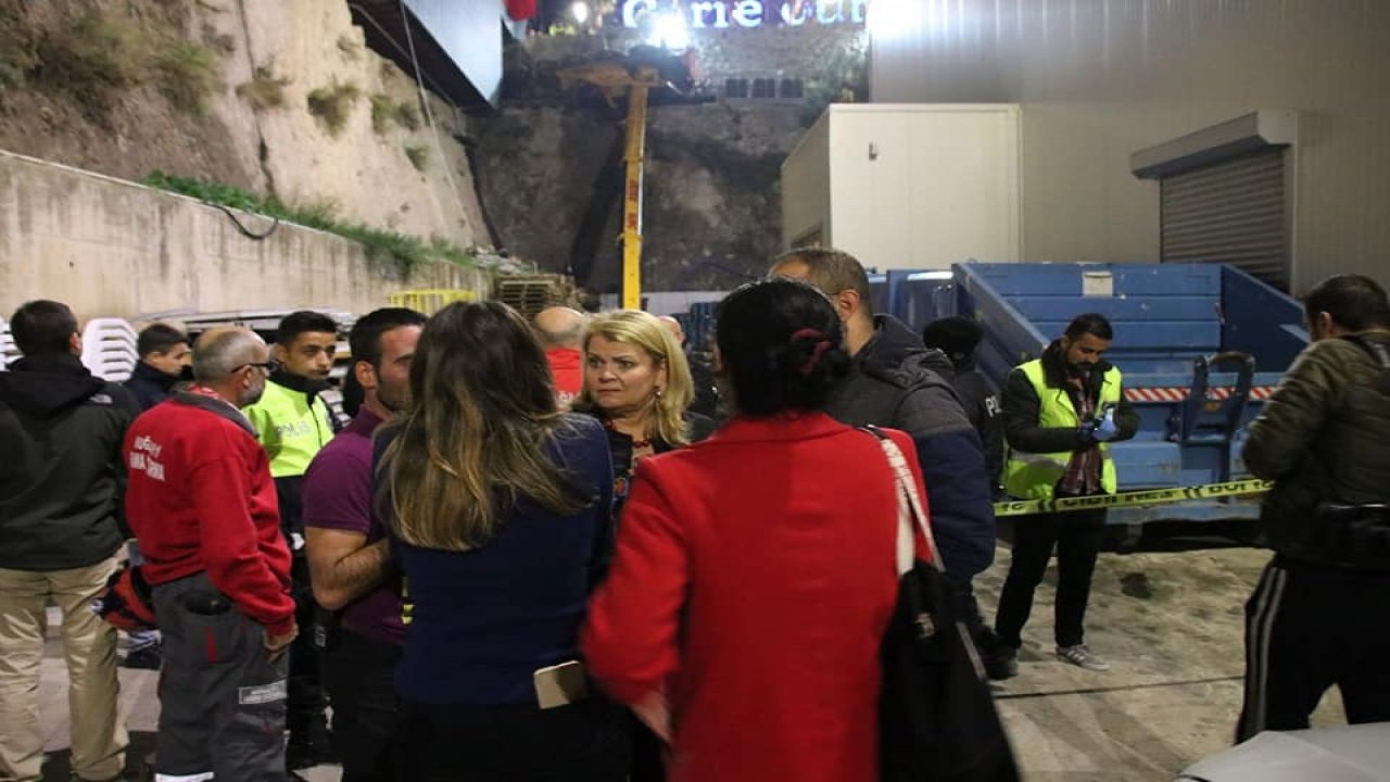 SON DAKİKA- Bodrum’da Vinç Çöktü 1 Ölü 3 Yaralı