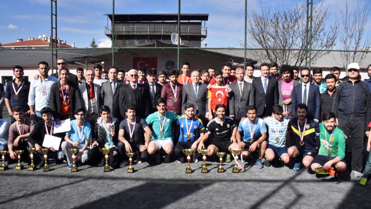 KYK Muğla turnuvasının kupa ve ödül töreni yapıldı