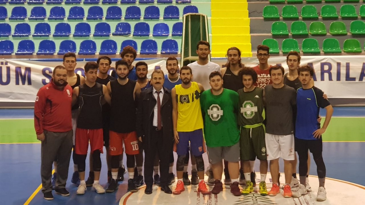 MSKÜ Basketbol Takımı Burdur’da Rüzgar Estirdi
