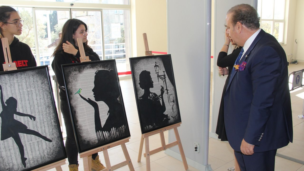 Yönelt Koleji Öğrencilerinden ‘Kadın İllüstrasyon’ Sergisi