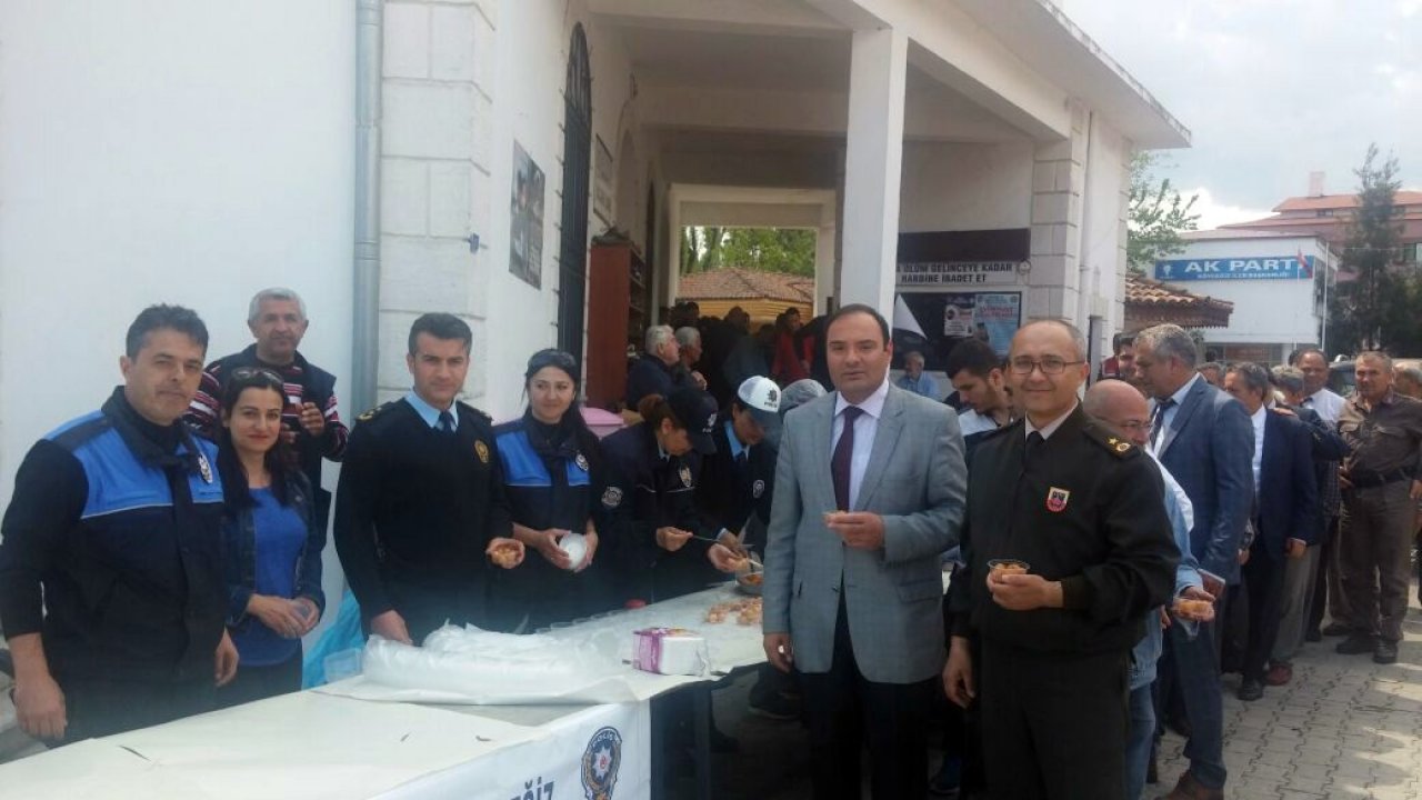 Köyceğiz’de şehitler için hayır yapıldı