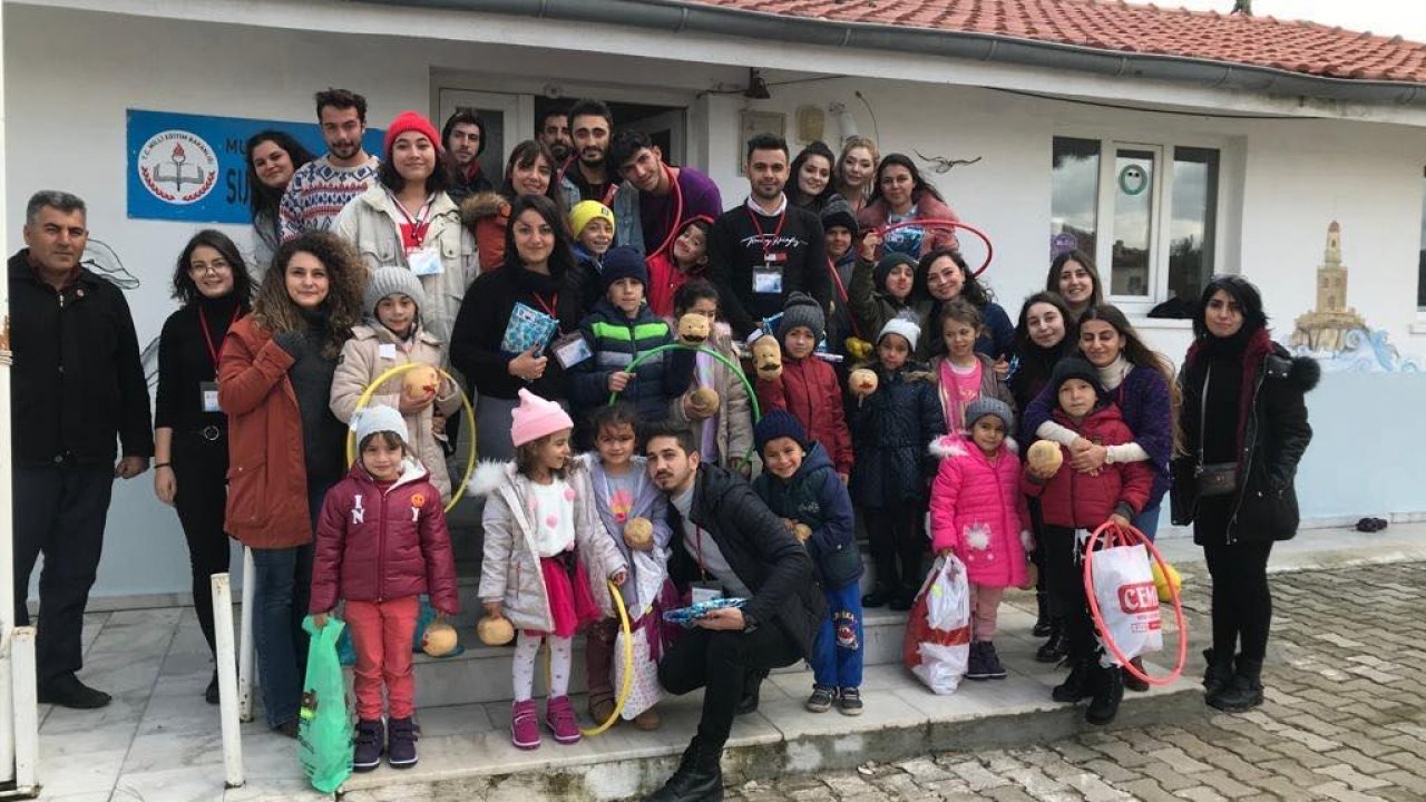 Yönetim ve Organizasyon Topluluğu, Kırsaldaki Çocukların Yüzünü Güldürdü