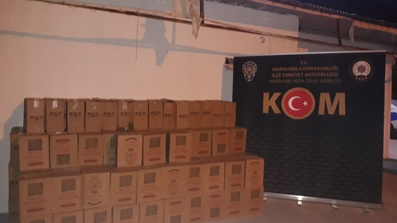 Bin 320 Şişe Sahte İçki Ele Geçirildi