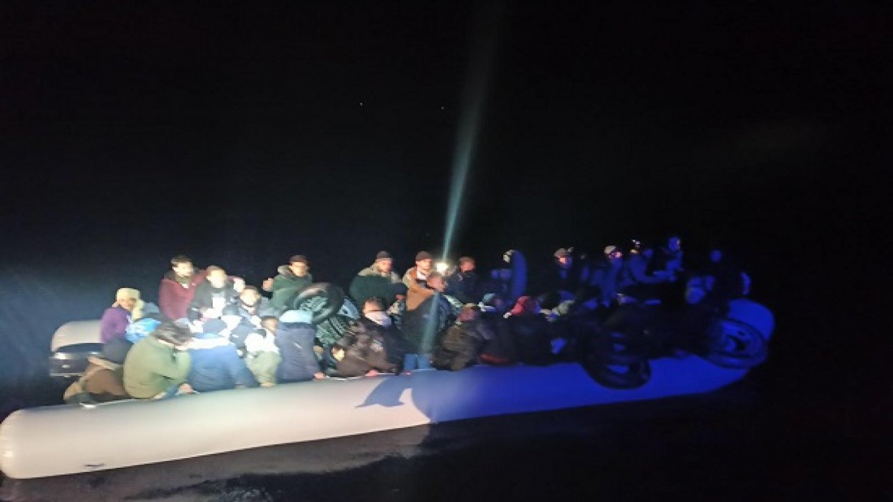 43 Düzensiz GöçmenYakalandı