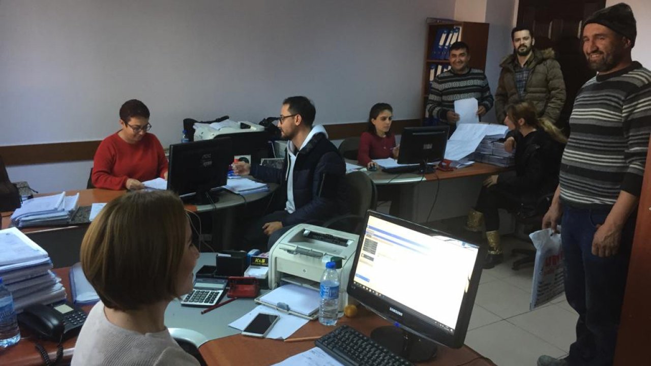 Yapı Ruhsat Biriminde Yılsonu Yoğunluğu Yaşandı