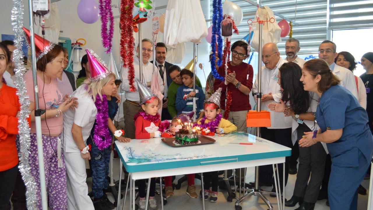 Talasemi Ünitesinde Yılbaşı Kutlaması Yapıldı