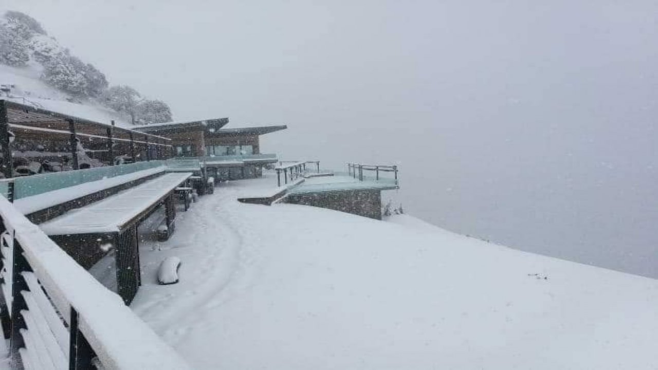 “Babadağ” Beyaza Büründü