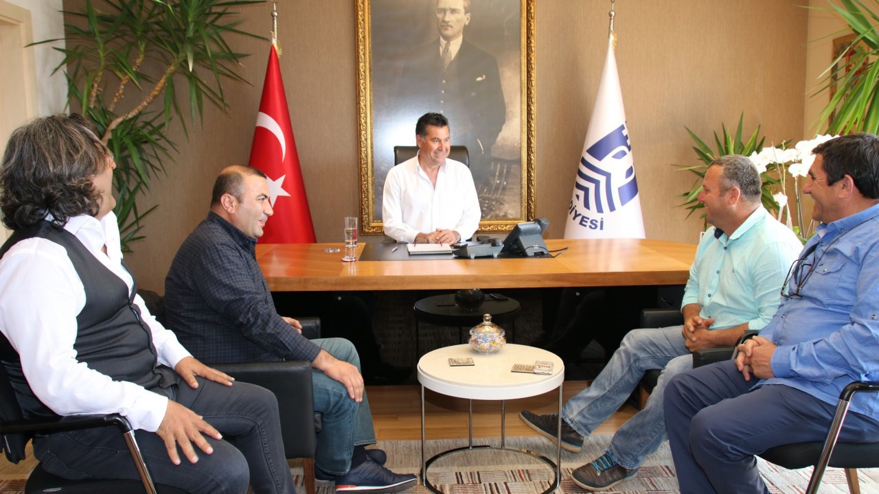 Bodrum Alevi Bektaşi Kültür Derneği’nden Başkan Kocadon’a ziyaret