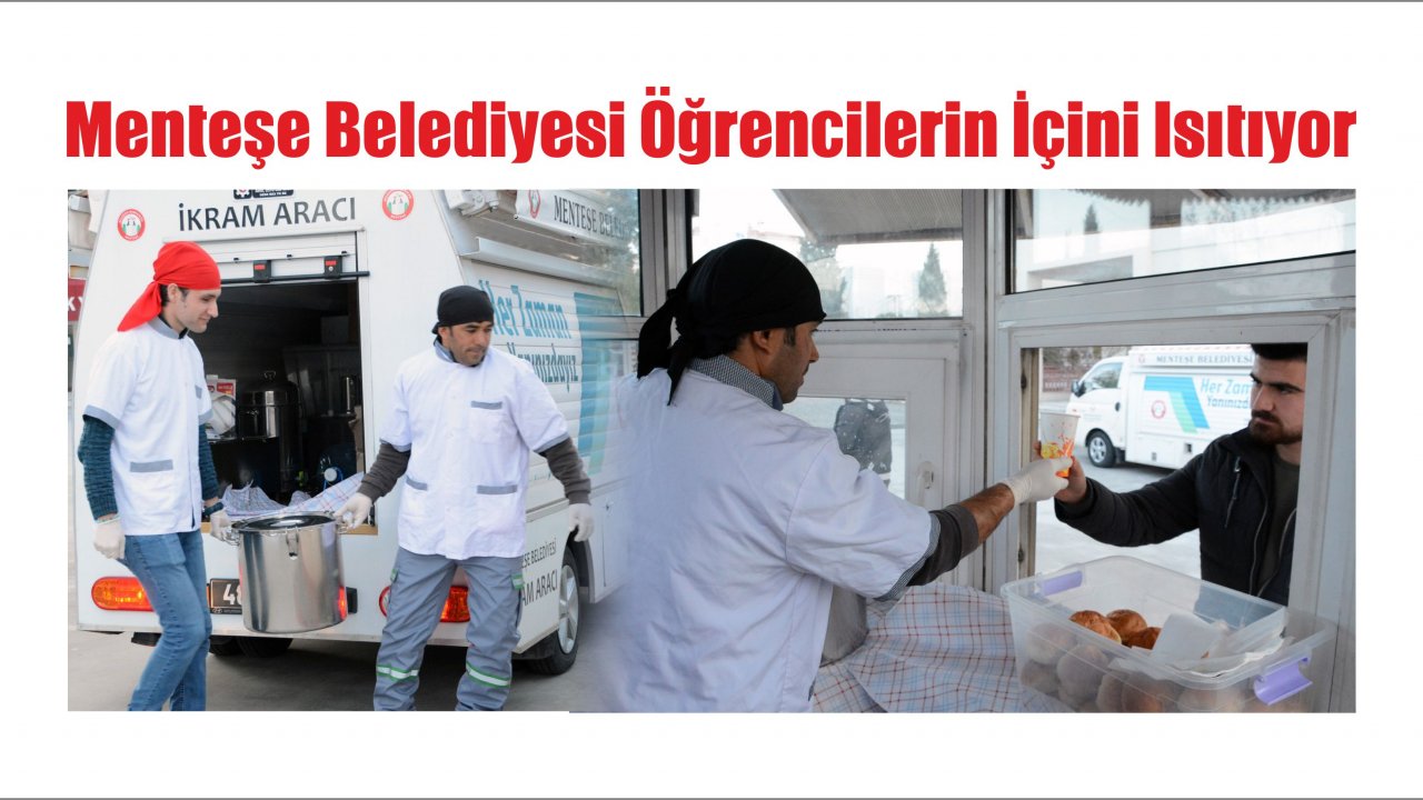 Menteşe Belediyesi Öğrencilerin İçini Isıtıyor