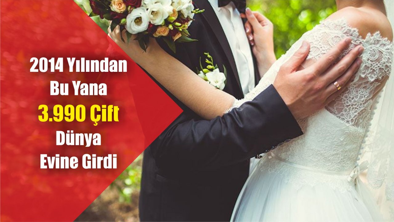 Menteşe’de 2019 yılında 668 çift evlendi
