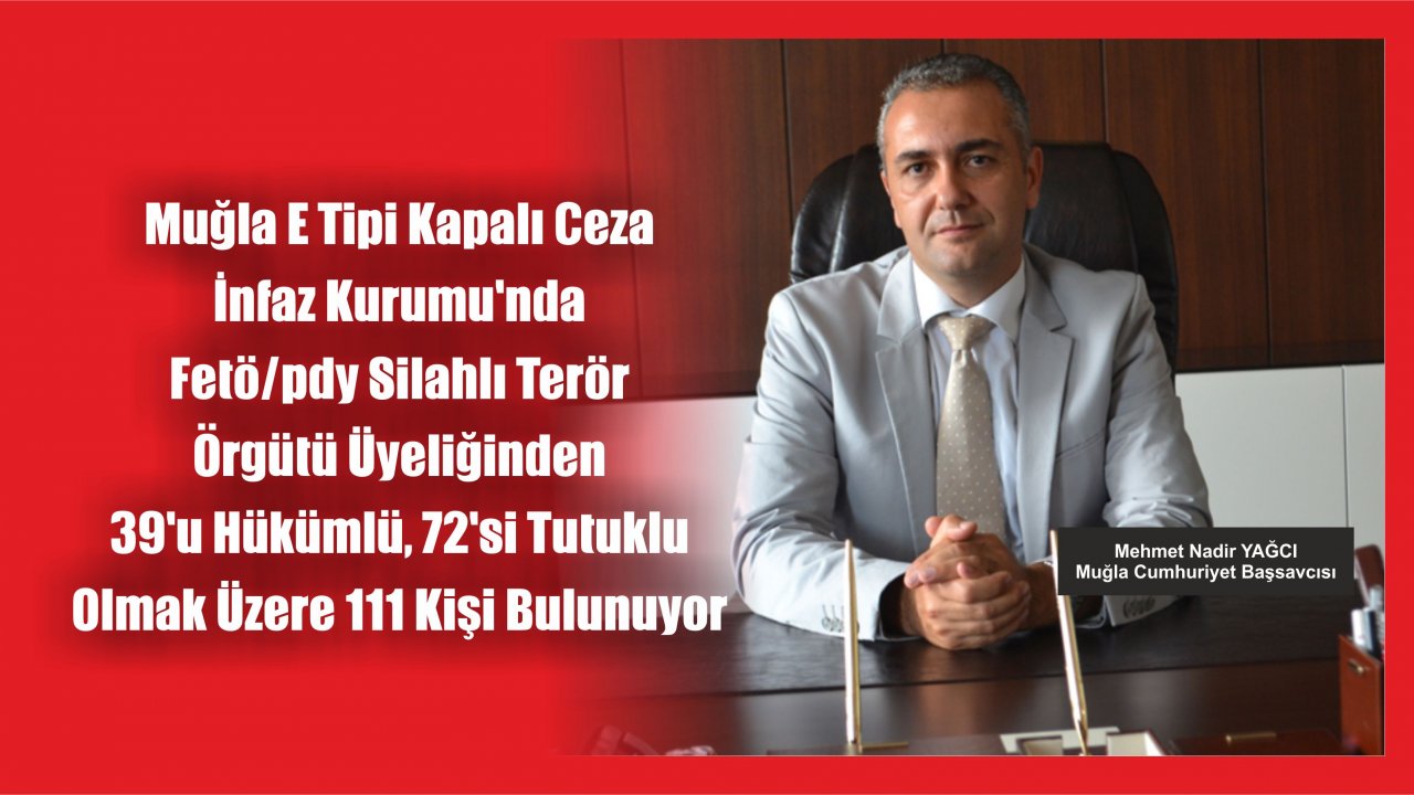 Başsavcı Yağcı 2019 Terör Suçlarına İlişkin Bilgilendirmede Bulundu