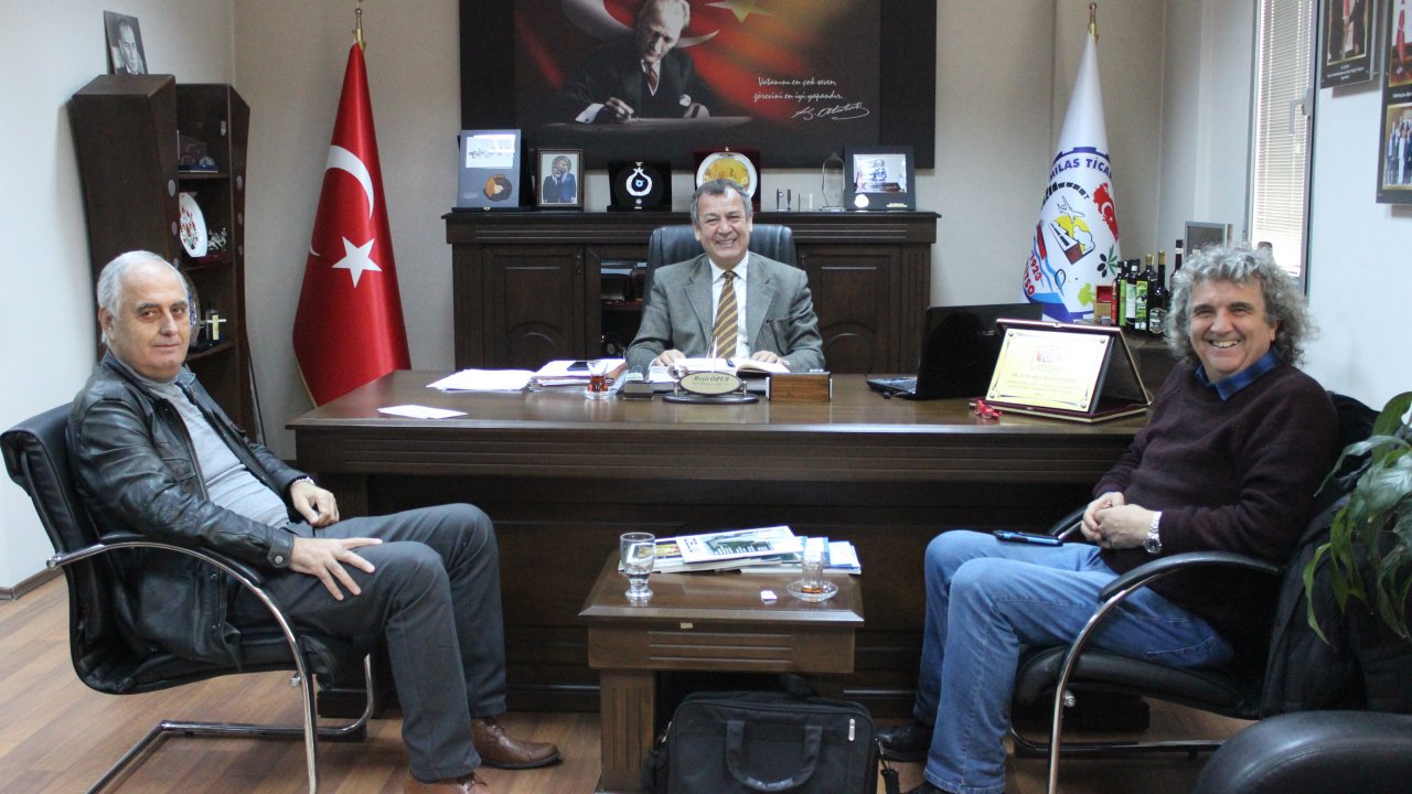 İstanbul'daki Muğlalıların Dernek Başkanı Kırbaş'tan MİTSO'ya tanıtım desteği