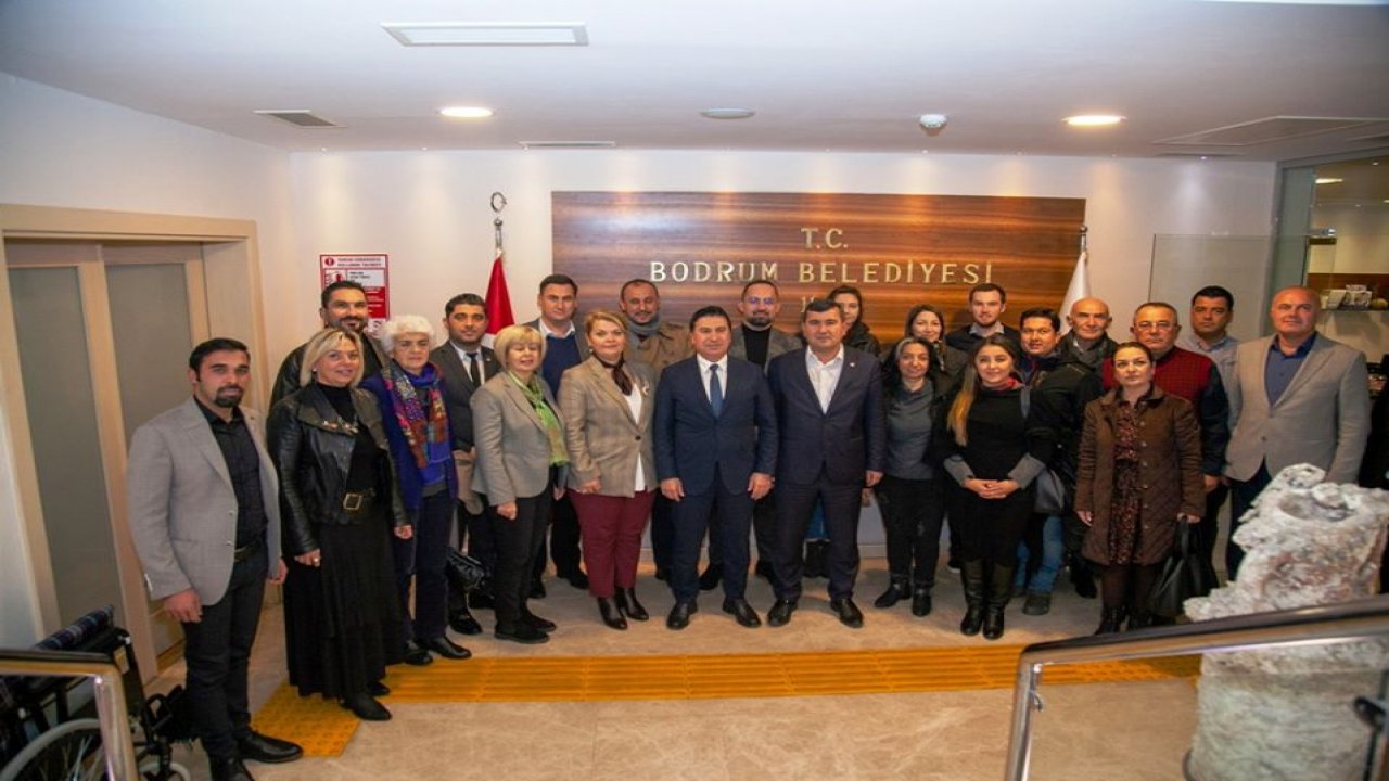 CHP İlçe Yönetiminden Başkan Aras’a Ziyaret