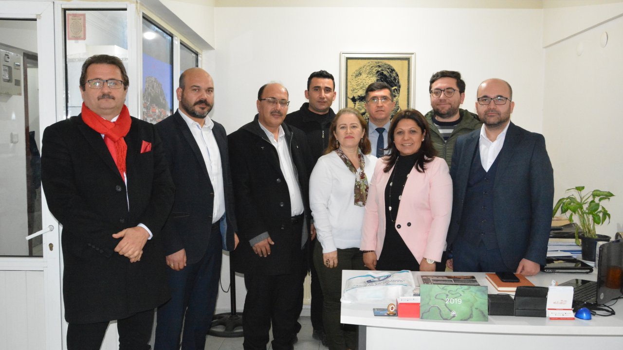 Sendikalardan Muğla Gazetesi’ne Ziyaret