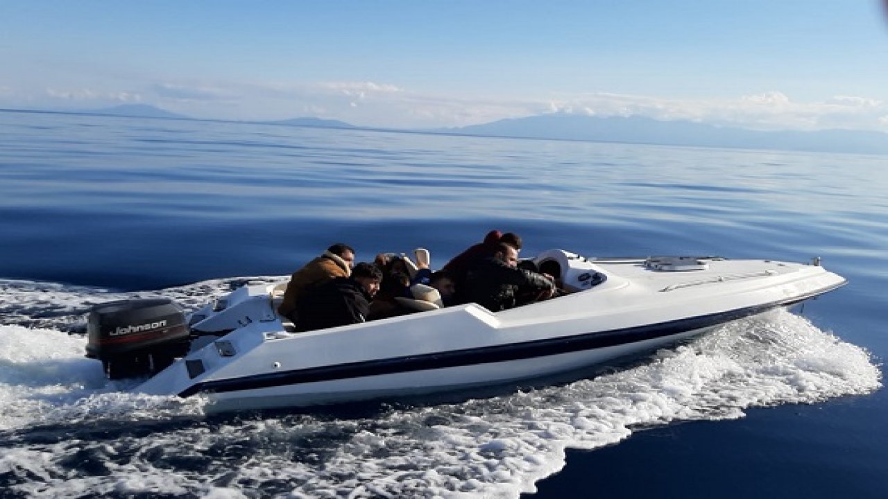 10 Düzensiz Göçmen Yakalandı