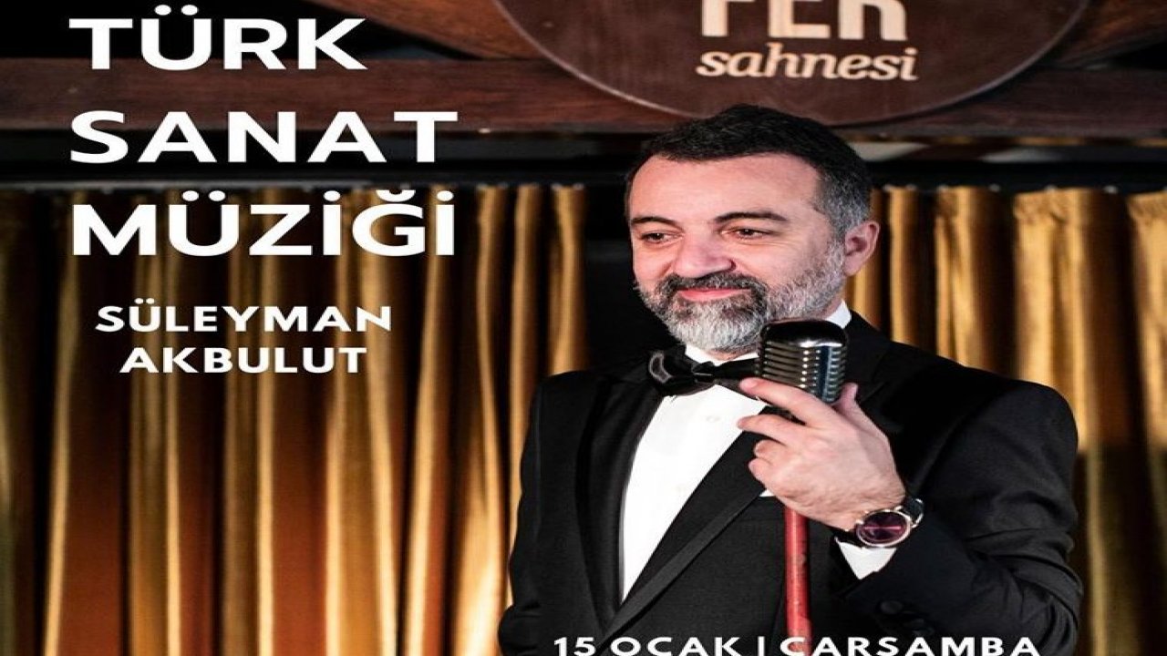 Gazeteci Süleyman Akbulut Türk Sanat Müziği Konseri İle Mabolla Sahnesinde