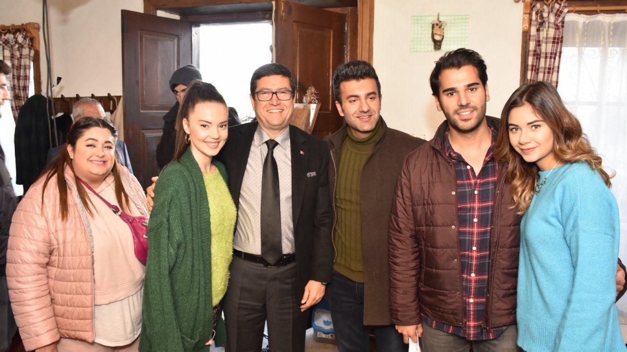 Saylak, ‘Kalk Gidelim’ Dizi Setini Ziyaret Etti