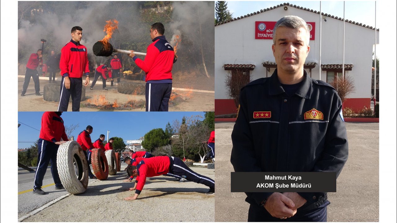 İtfaiye Erlerine Komando Eğitimi