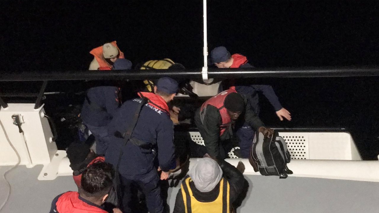 Bodrum'da Düzensiz Göçmen Yakalandı