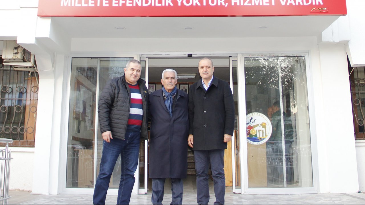 Şehit Babasından Başkan Uzundemir’e Ziyaret