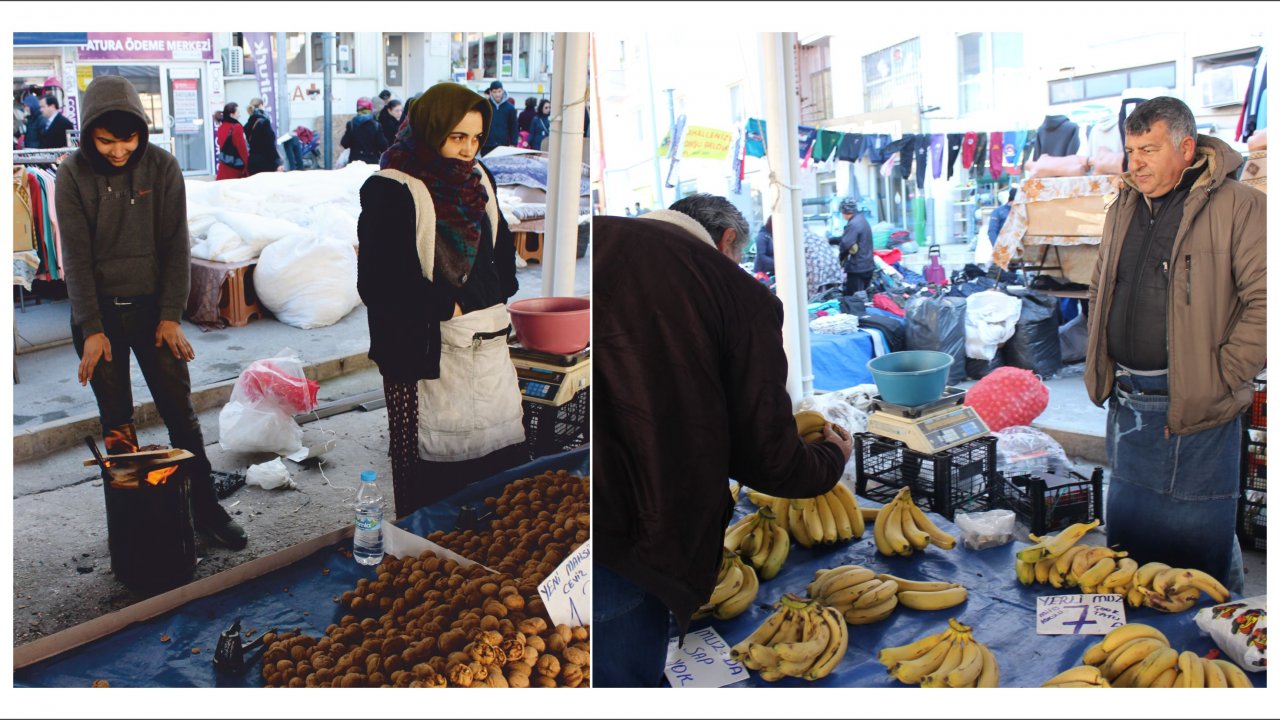 Soğuk Hava Pazar Esnafını Vurdu