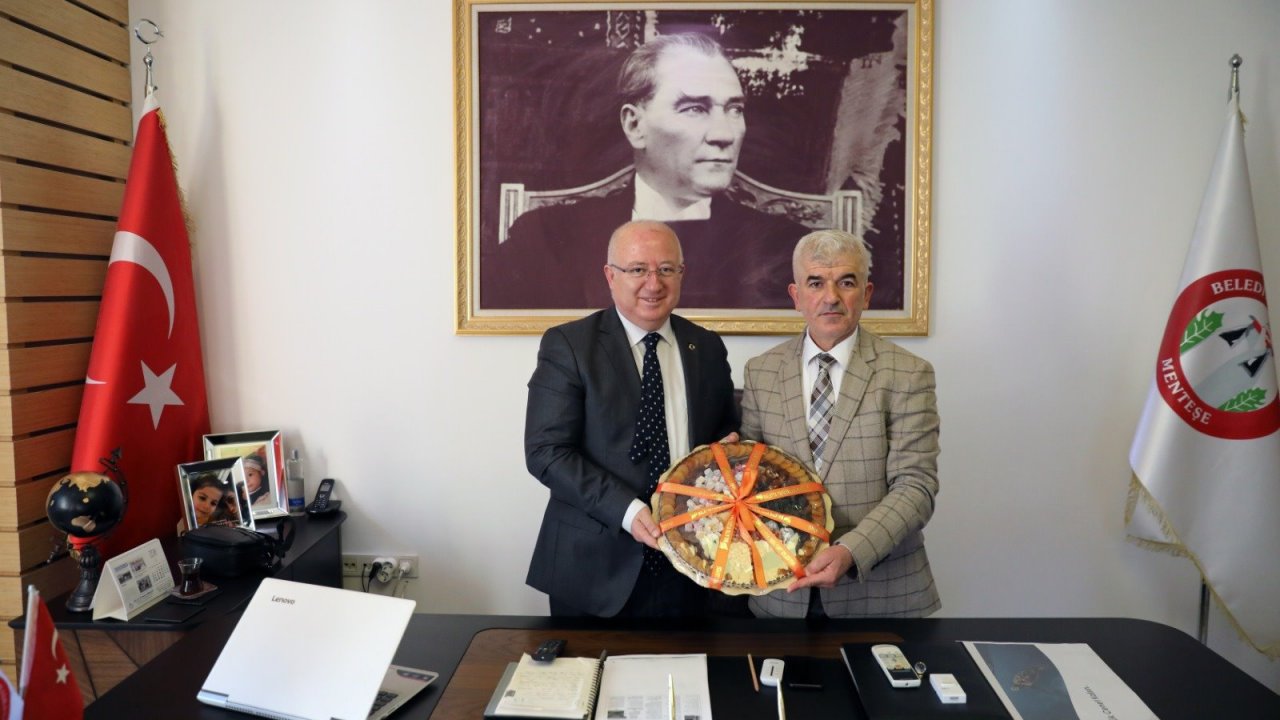 Başkan Ateş’den Başkan Gümüş’e Ziyaret