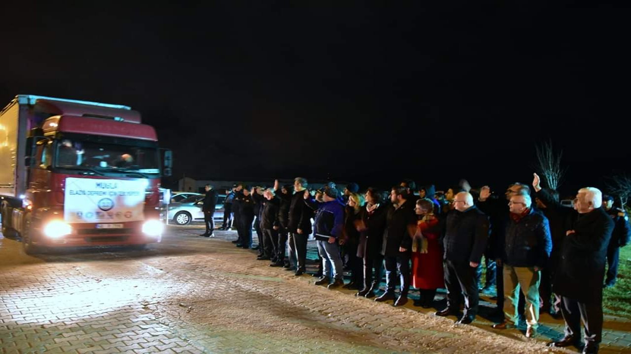 Muğla, Elazığ depremi için tek yürek oldu