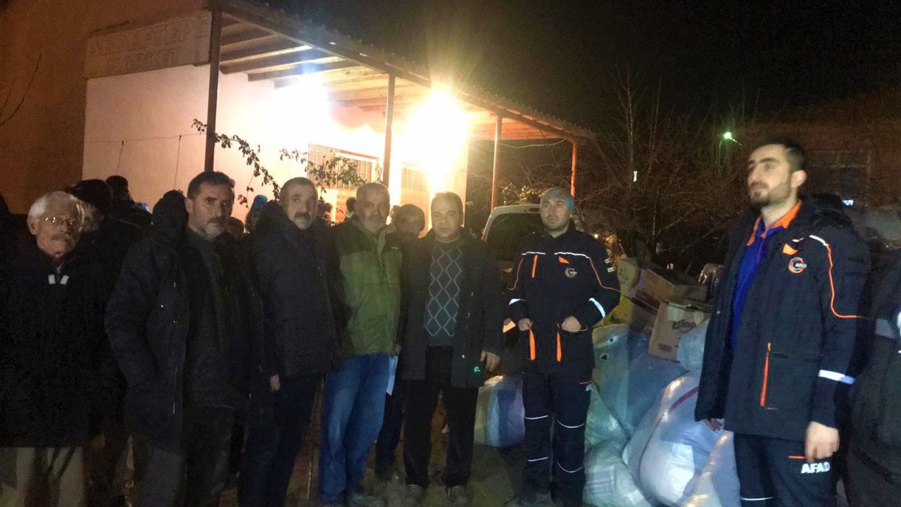 Muğla’nın Yardım Tırları Elazığ’a Ulaştı