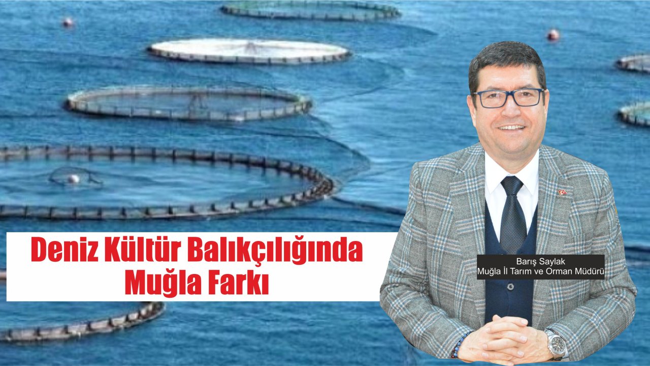 Deniz Kültür Balıkçılığında Muğla Farkı