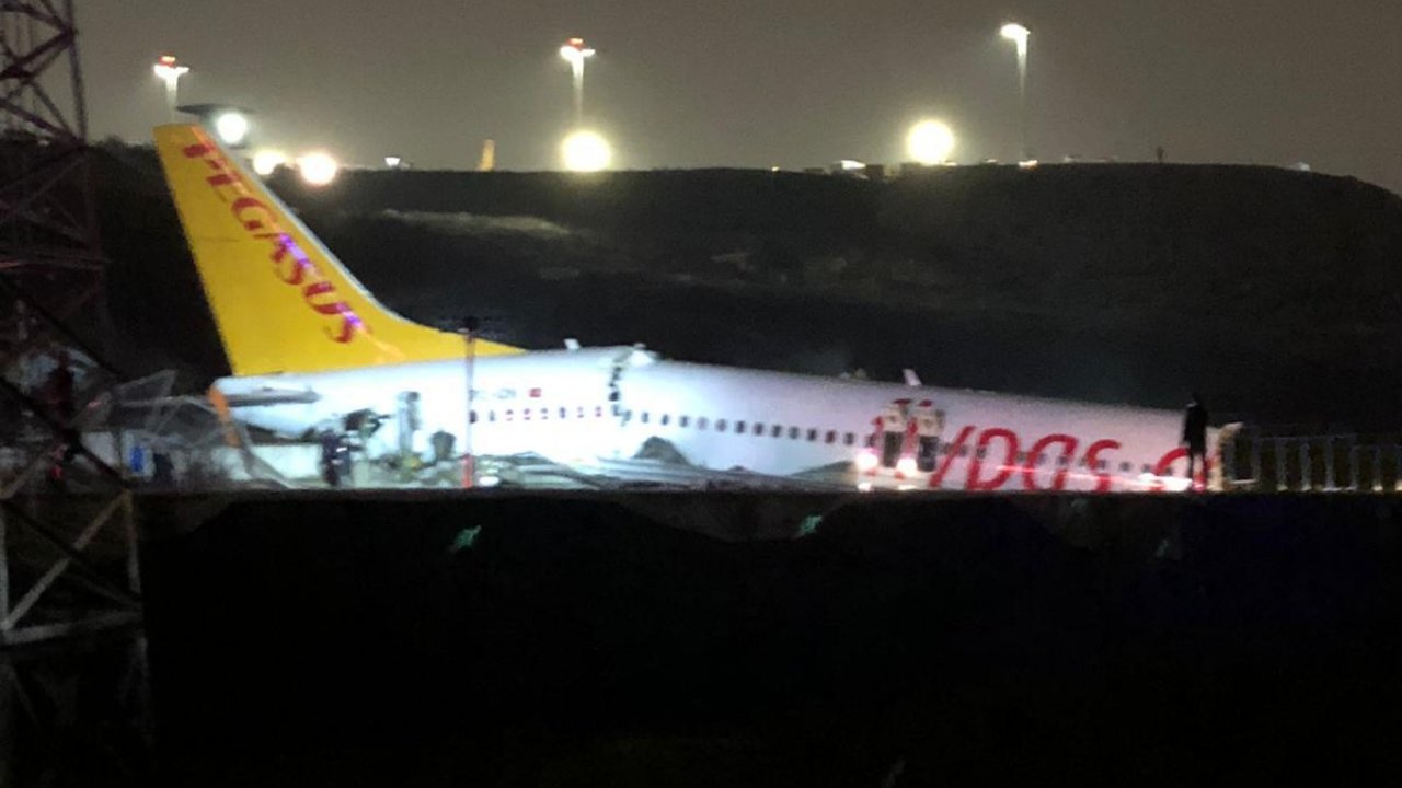 Sabiha Gökçen'deki uçak kazasında ilk acı haber geldi