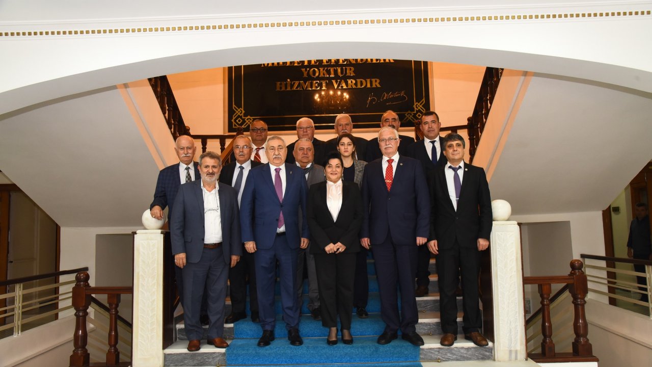 TESK Genel Başkanı Palandöken'den Vali Civelek’e Ziyaret