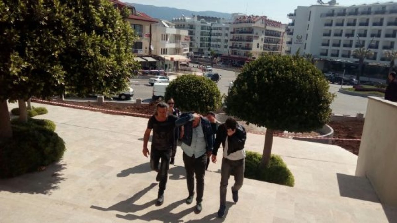 Marmaris'te uyuşturucu operasyonu; 3 gözaltı