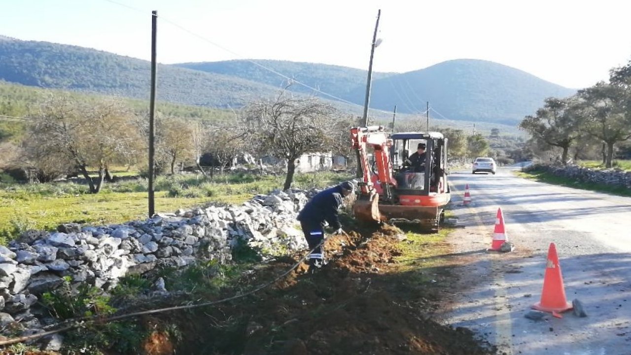 İlmin-Kızılağaç Mahallesi’nin içme suyu hattı yenilendi