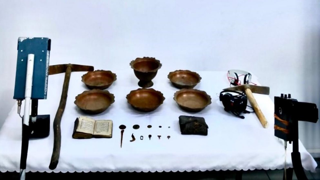 Tarihi eser kaçakçılığı operasyonu