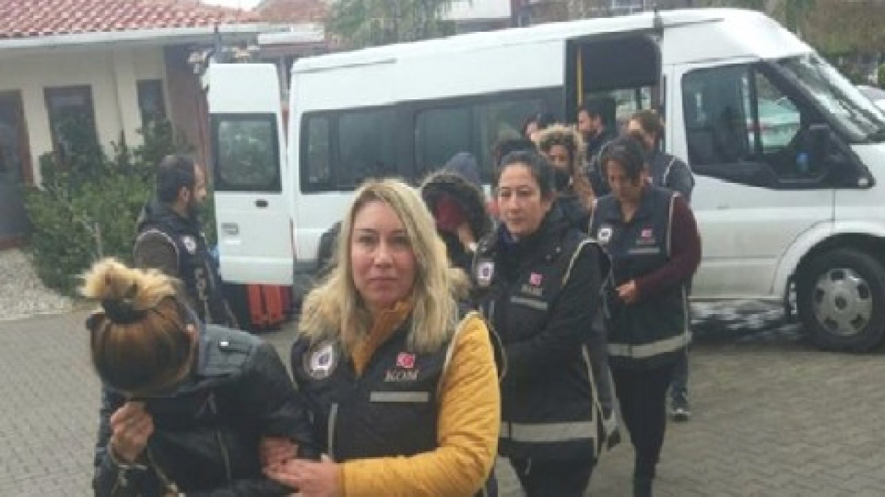 Fuhuş operasyonunda 6 şüpheli yakalandı
