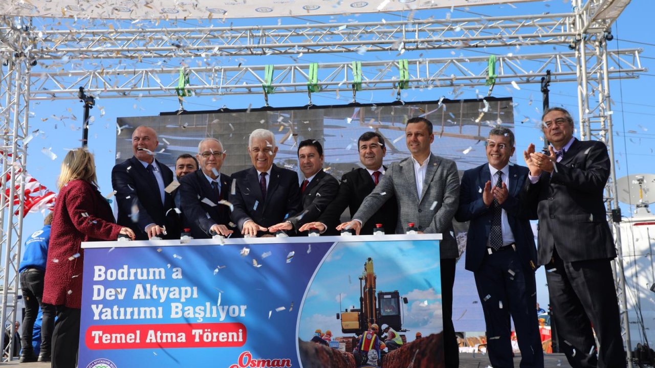 Büyükşehirden Bodrum’a altyapı yatırımı