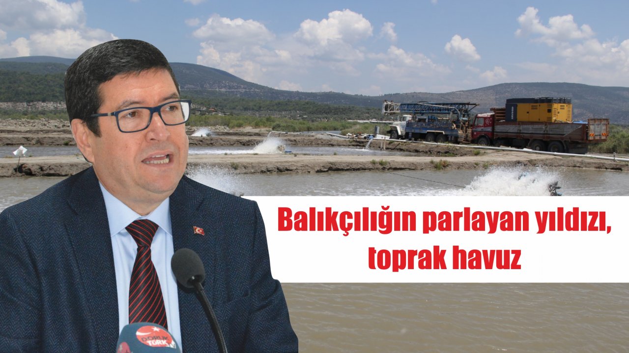 Balıkçılığın parlayan yıldızı, toprak havuz